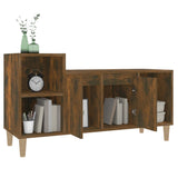 NNEVL TV Cabinet Smoked Oak 100x35x55 cm Engineered Wood