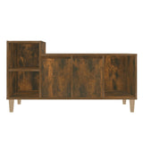 NNEVL TV Cabinet Smoked Oak 100x35x55 cm Engineered Wood