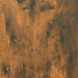 NNEVL TV Cabinet Smoked Oak 100x35x55 cm Engineered Wood