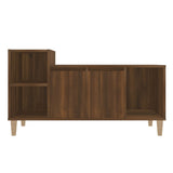 NNEVL TV Cabinet Brown Oak 100x35x55 cm Engineered Wood