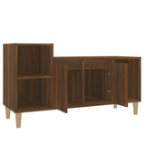 NNEVL TV Cabinet Brown Oak 100x35x55 cm Engineered Wood
