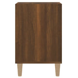 NNEVL TV Cabinet Brown Oak 100x35x55 cm Engineered Wood