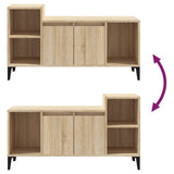 NNEVL TV Cabinet Sonoma Oak 100x35x55 cm Engineered Wood