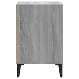 NNEVL TV Cabinet Grey Sonoma 100x35x55 cm Engineered Wood