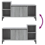 NNEVL TV Cabinet Grey Sonoma 100x35x55 cm Engineered Wood