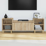 NNEVL TV Cabinet Sonoma Oak 160x35x55 cm Engineered Wood