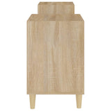 NNEVL TV Cabinet Sonoma Oak 160x35x55 cm Engineered Wood