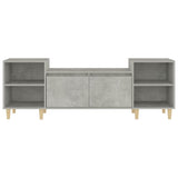 NNEVL TV Cabinet Concrete Grey 160x35x55 cm Engineered Wood