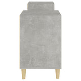 NNEVL TV Cabinet Concrete Grey 160x35x55 cm Engineered Wood