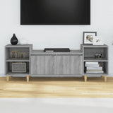 NNEVL TV Cabinet Grey Sonoma 160x35x55 cm Engineered Wood
