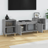 NNEVL TV Cabinet Grey Sonoma 160x35x55 cm Engineered Wood