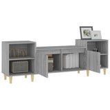 NNEVL TV Cabinet Grey Sonoma 160x35x55 cm Engineered Wood