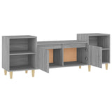 NNEVL TV Cabinet Grey Sonoma 160x35x55 cm Engineered Wood