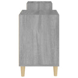 NNEVL TV Cabinet Grey Sonoma 160x35x55 cm Engineered Wood