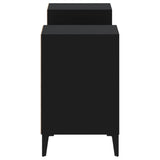 NNEVL TV Cabinet Black 160x35x55 cm Engineered Wood