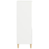NNEVL Highboard White 40x36x110 cm Engineered Wood