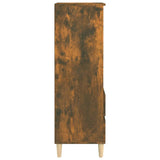 NNEVL Highboard Smoked Oak 40x36x110 cm Engineered Wood