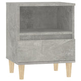 NNEVL Bedside Cabinet Concrete Grey 40x35x50 cm