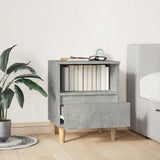 NNEVL Bedside Cabinet Concrete Grey 40x35x50 cm