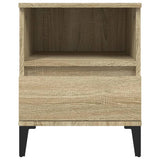 NNEVL Bedside Cabinet Sonoma Oak 40x35x50 cm