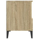 NNEVL Bedside Cabinet Sonoma Oak 40x35x50 cm