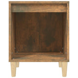 NNEVL Bedside Cabinet Smoked Oak 40x35x50 cm