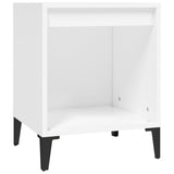 NNEVL Bedside Cabinets 2 pcs White 40x35x50 cm