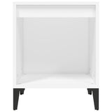 NNEVL Bedside Cabinets 2 pcs White 40x35x50 cm