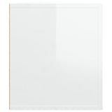 NNEVL TV Cabinet High Gloss White 100x35x40 cm Engineered Wood