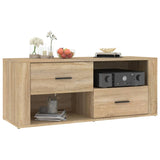 NNEVL TV Cabinet Sonoma Oak 100x35x40 cm Engineered Wood