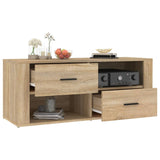 NNEVL TV Cabinet Sonoma Oak 100x35x40 cm Engineered Wood