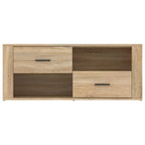 NNEVL TV Cabinet Sonoma Oak 100x35x40 cm Engineered Wood