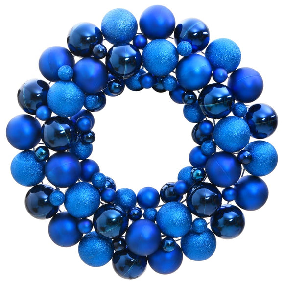 NNEVL Christmas Wreath Blue 45 cm Polystyrene