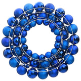 NNEVL Christmas Wreath Blue 45 cm Polystyrene
