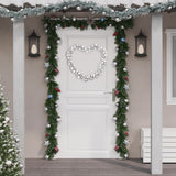 NNEVL Christmas Balls Garland Silver 175 cm Polystyrene