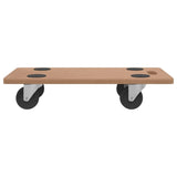NNEVL Dolly Trolleys 2 pcs Rectangular Engineered Wood