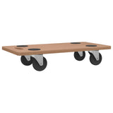 NNEVL Dolly Trolleys 2 pcs Rectangular Engineered Wood