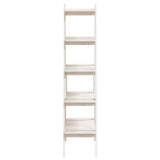 NNEVL 5-Tier Shelf A-shape 110x40x180.5 cm Solid Wood Pine