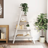 NNEVL 5-Tier Shelf A-shape 110x40x180.5 cm Solid Wood Pine