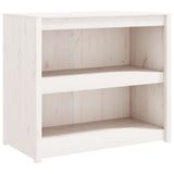 NNEVL Outdoor Kitchen Cabinet White 106x55x92 cm Solid Wood Pine