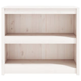 NNEVL Outdoor Kitchen Cabinet White 106x55x92 cm Solid Wood Pine
