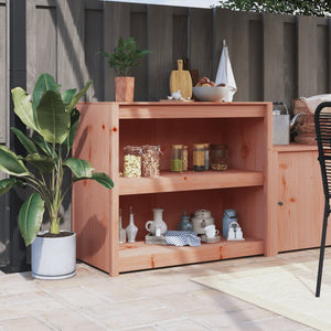 NNEVL Outdoor Kitchen Cabinet 106x55x92 cm Solid Wood Douglas