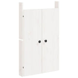 NNEVL Outdoor Kitchen Doors White 50x9x82 cm Solid Wood Pine