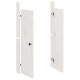 NNEVL Outdoor Kitchen Doors White 50x9x82 cm Solid Wood Pine