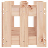 NNEVL Garden Raised Bed with Fence Design 150x30x30 cm Solid Wood Pine