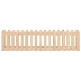 NNEVL Garden Raised Bed with Fence Design 200x50x50 cm Solid Wood Pine
