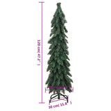 NNEVL Artificial Pre-lit Christmas Tree with 60 LEDs 120 cm