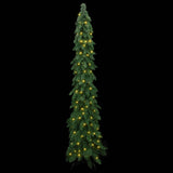 NNEVL Artificial Pre-lit Christmas Tree with 100 LEDs 180 cm
