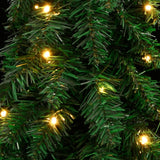 NNEVL Artificial Pre-lit Christmas Tree with 100 LEDs 180 cm