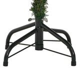 NNEVL Artificial Hinged Christmas Tree with Cones 150 cm